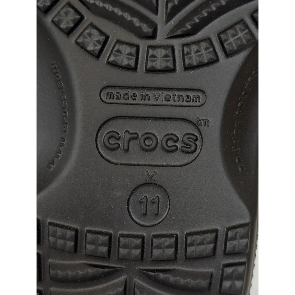 Crocs Nightmare Before Christmas Jack Skellington Clogs Men's 11 NWT